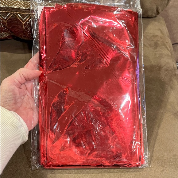 Metallic Door Cover in Red - Picture 3 of 3